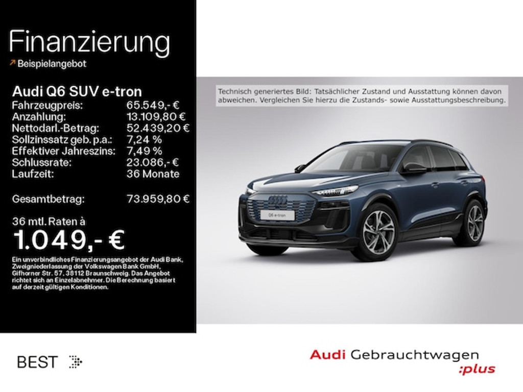Audi Q6 e-tron Quattro