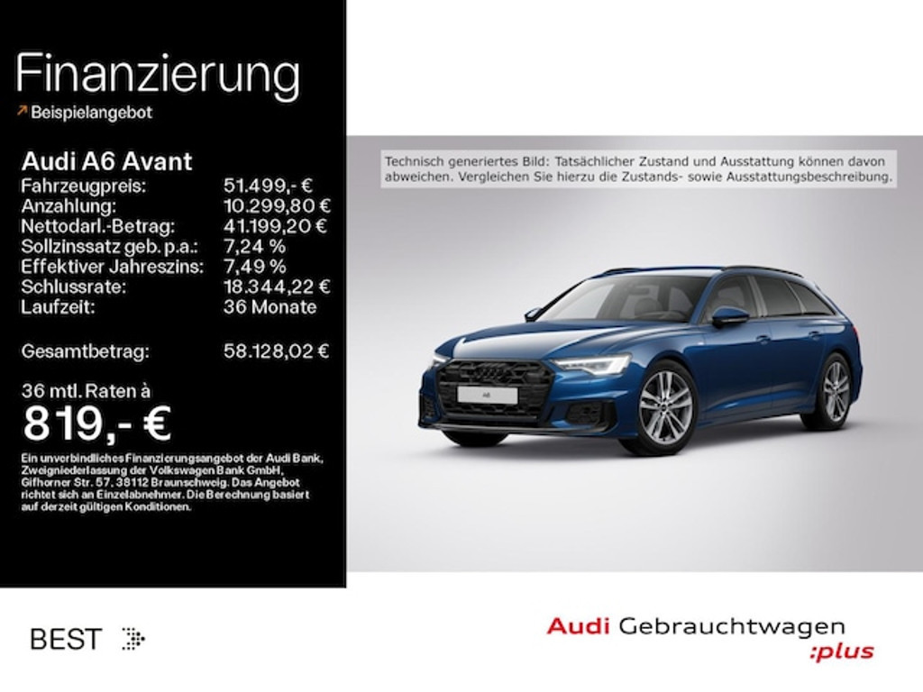 Audi A6 Avant S-Line S-Tronic 45 TFSI
