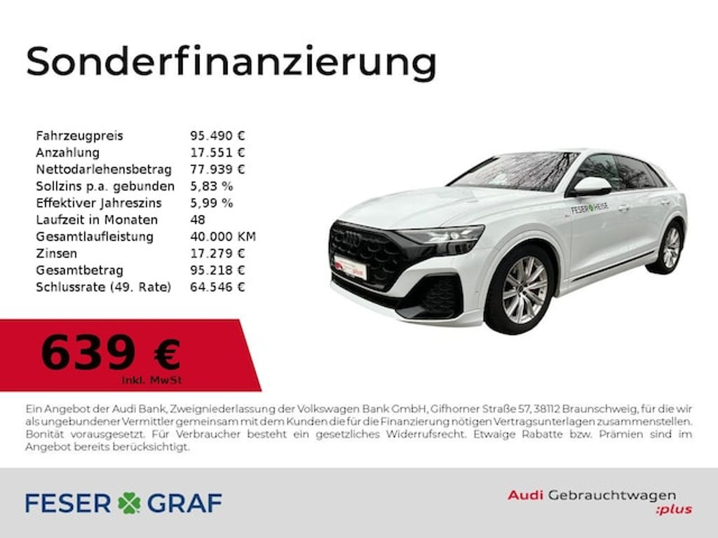 Audi Q8 Quattro 50 TDI
