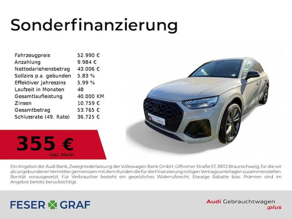 Audi Q5 Quattro S-Tronic 40 TDI