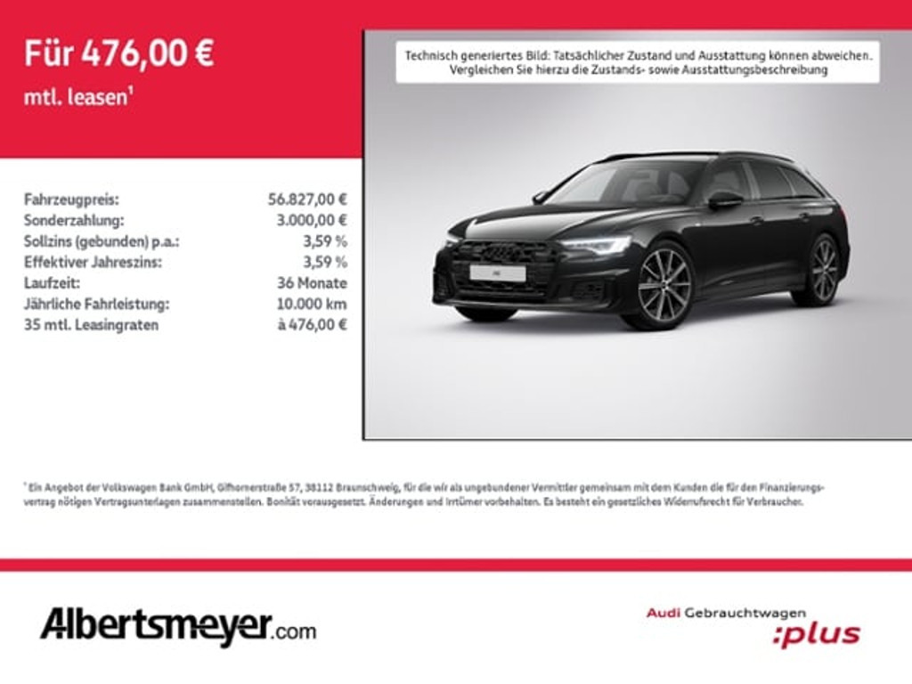 Audi A6 Avant Quattro S-Line S-Tronic 45 TDI