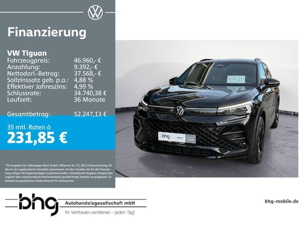Volkswagen Tiguan 4Motion DSG Style R-Line IQ.Drive