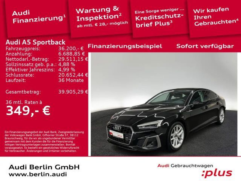 Audi A5 S-Line 40 TDI