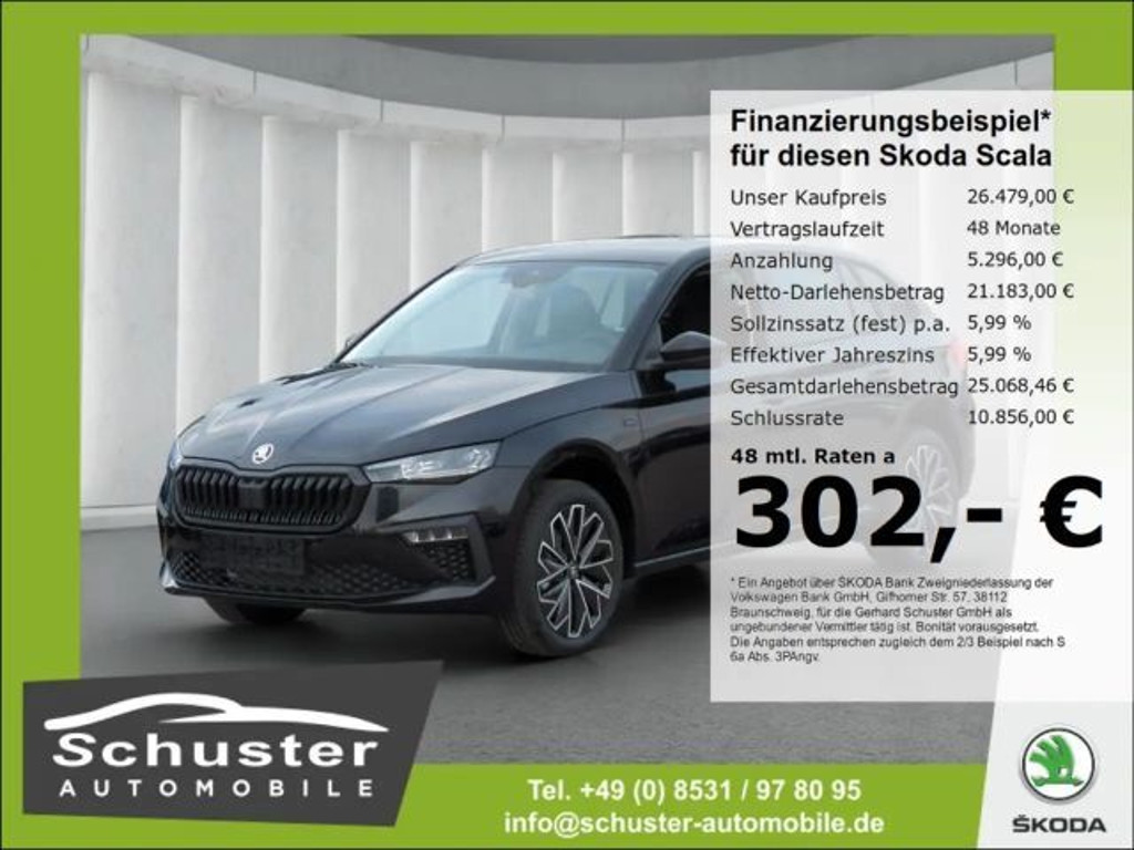 Skoda Scala 1.0 TSI Tour