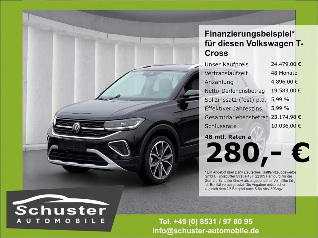 Volkswagen T-Cross DSG Style 1.0 TSI IQ.Drive