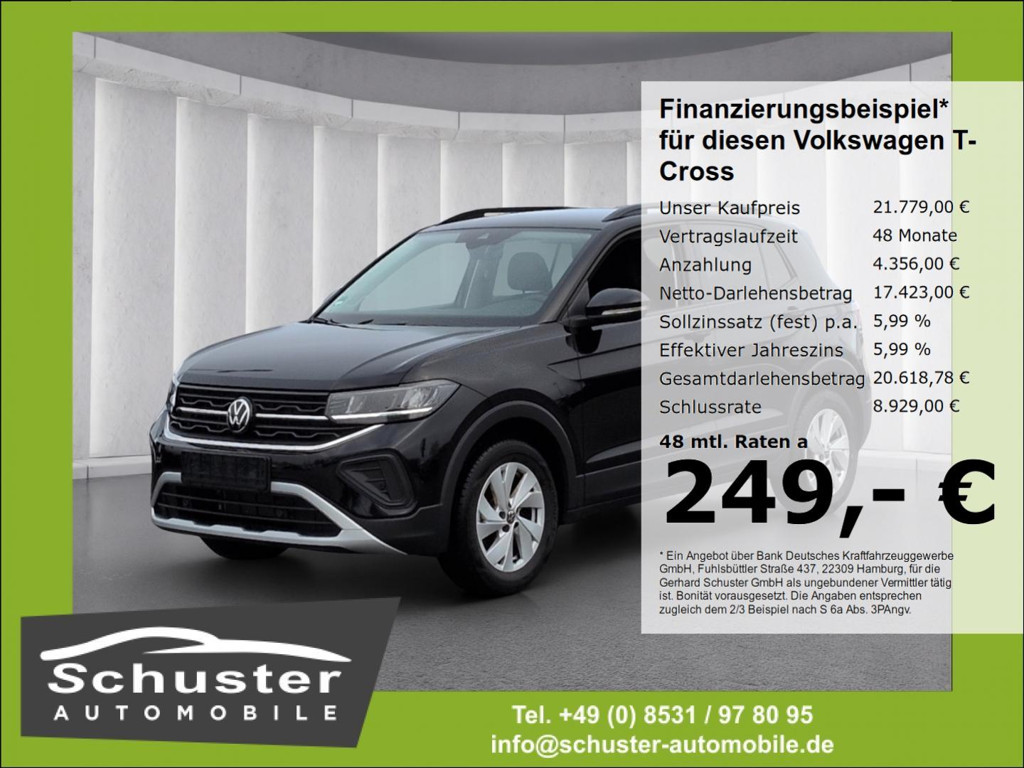 Volkswagen T-Cross Life 1.0 TSI