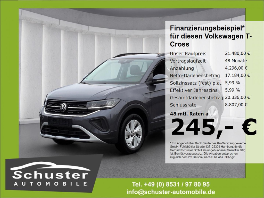 Volkswagen T-Cross Life 1.0 TSI