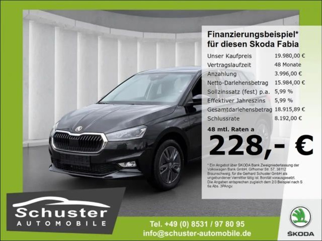 Skoda Fabia 1.0 TSI Tour