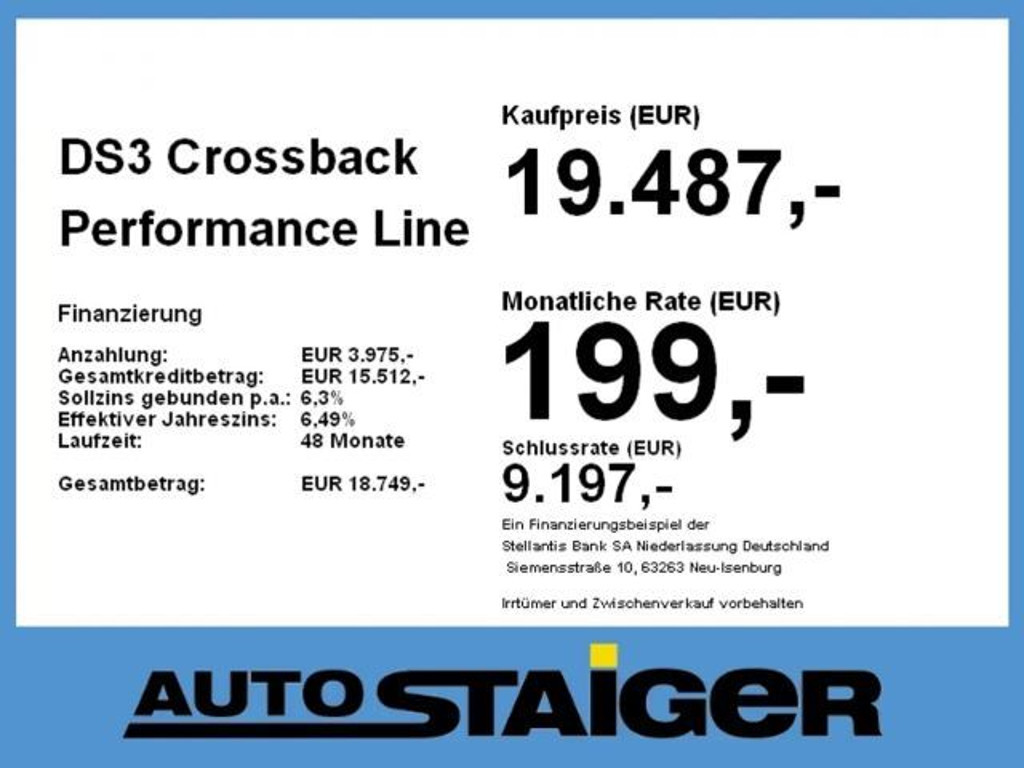 DS DS 3 Crossback