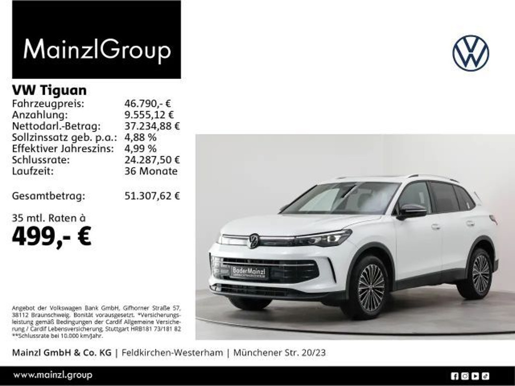Volkswagen Tiguan DSG 2.0 TDI