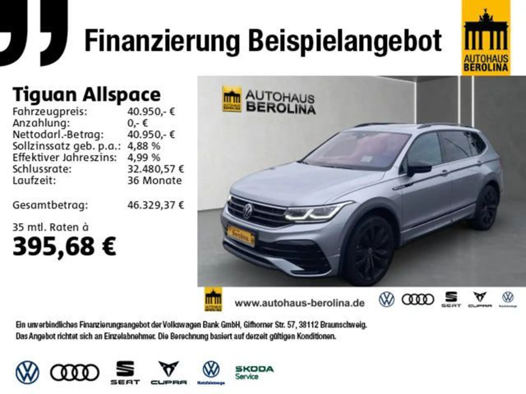 Volkswagen Tiguan DSG Allspace R-Line 2.0 TSI