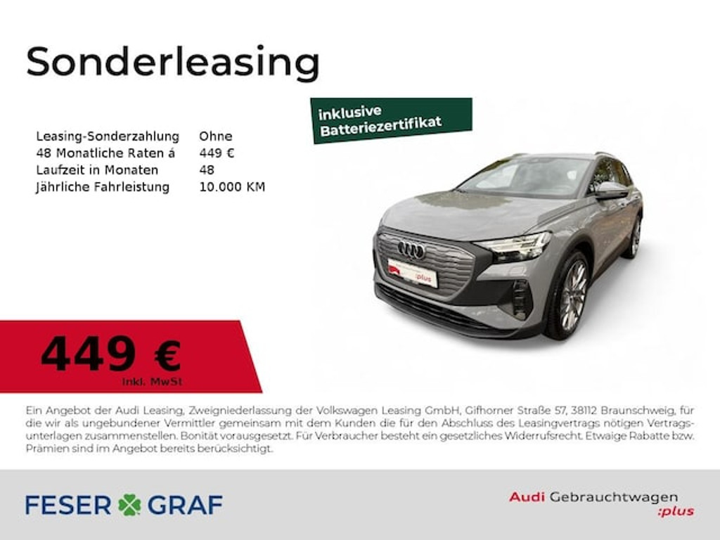 Audi Q4 e-tron SUV 45 e-tron Audi Q4 e-tron