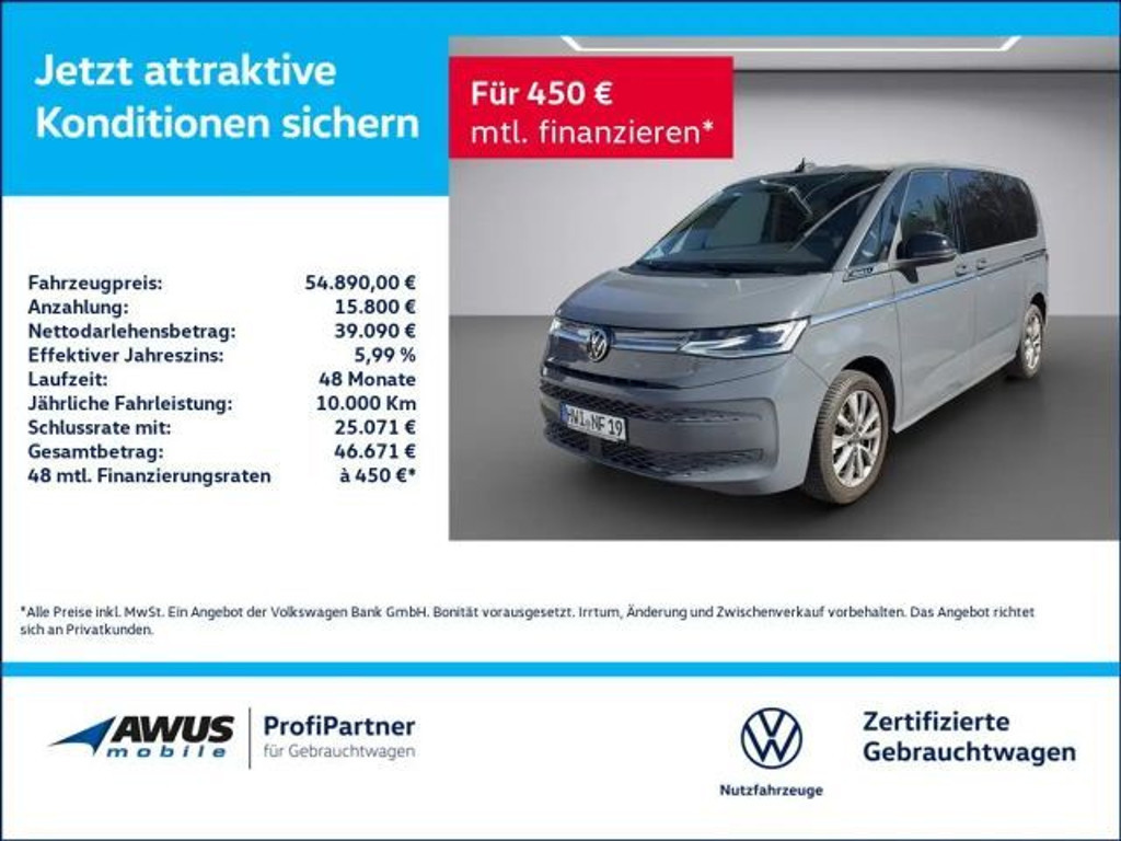 Volkswagen Multivan Style 2.0 TDI T7