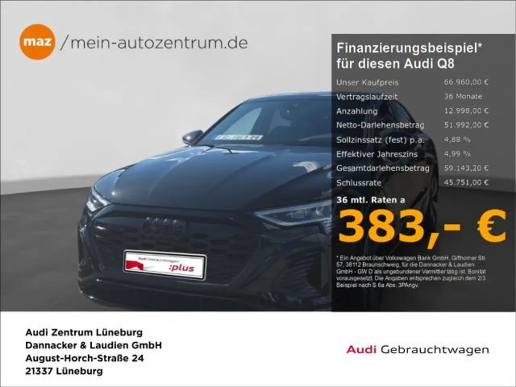 Audi Q8 Sportback Quattro S-Line