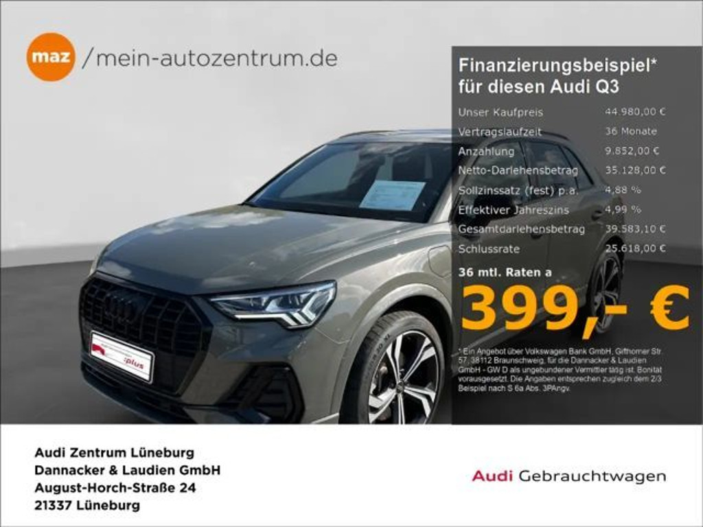 Audi Q3 S-Line Hybride 1.4 TFSI