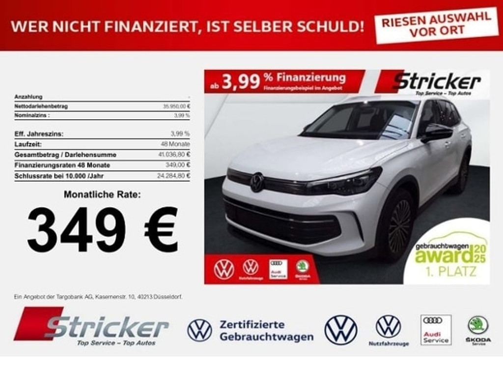 Volkswagen Tiguan DSG 2.0 TDI