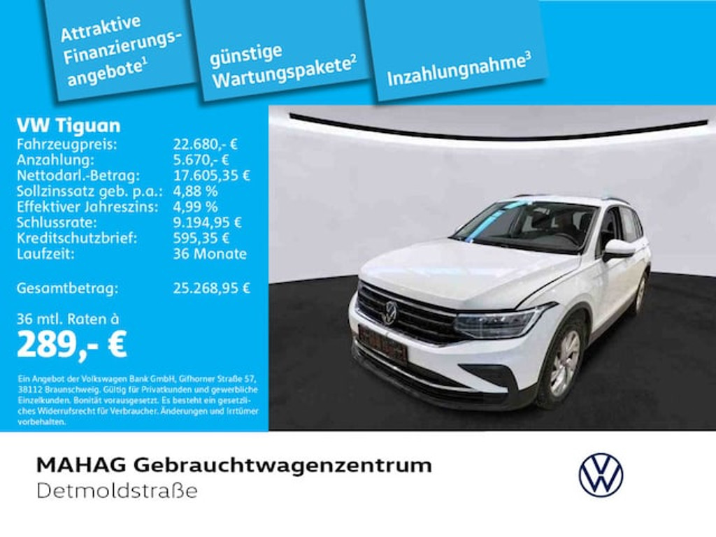 Volkswagen Tiguan Life 1.5 TSI