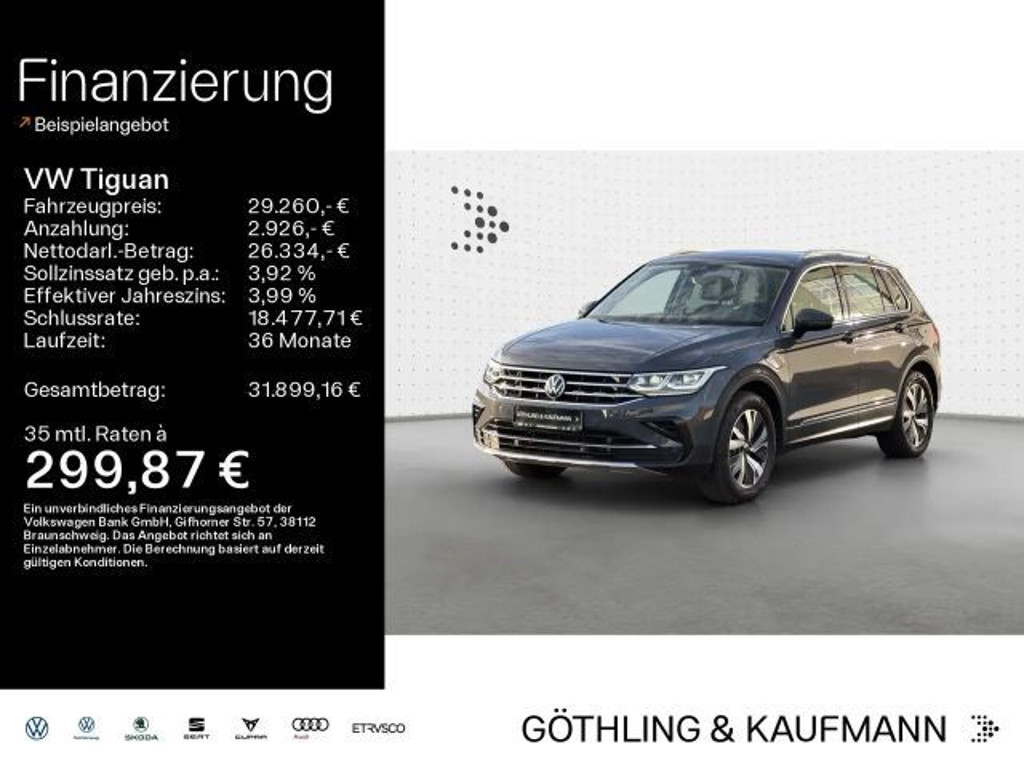 Volkswagen Tiguan eHybrid IQ.Drive 1.4 TSI Elegance Elegance