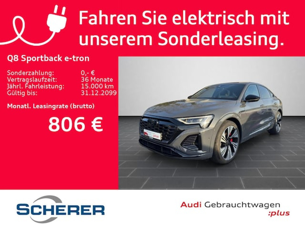 Audi Q8 e-tron Sportback Quattro S-Line 55