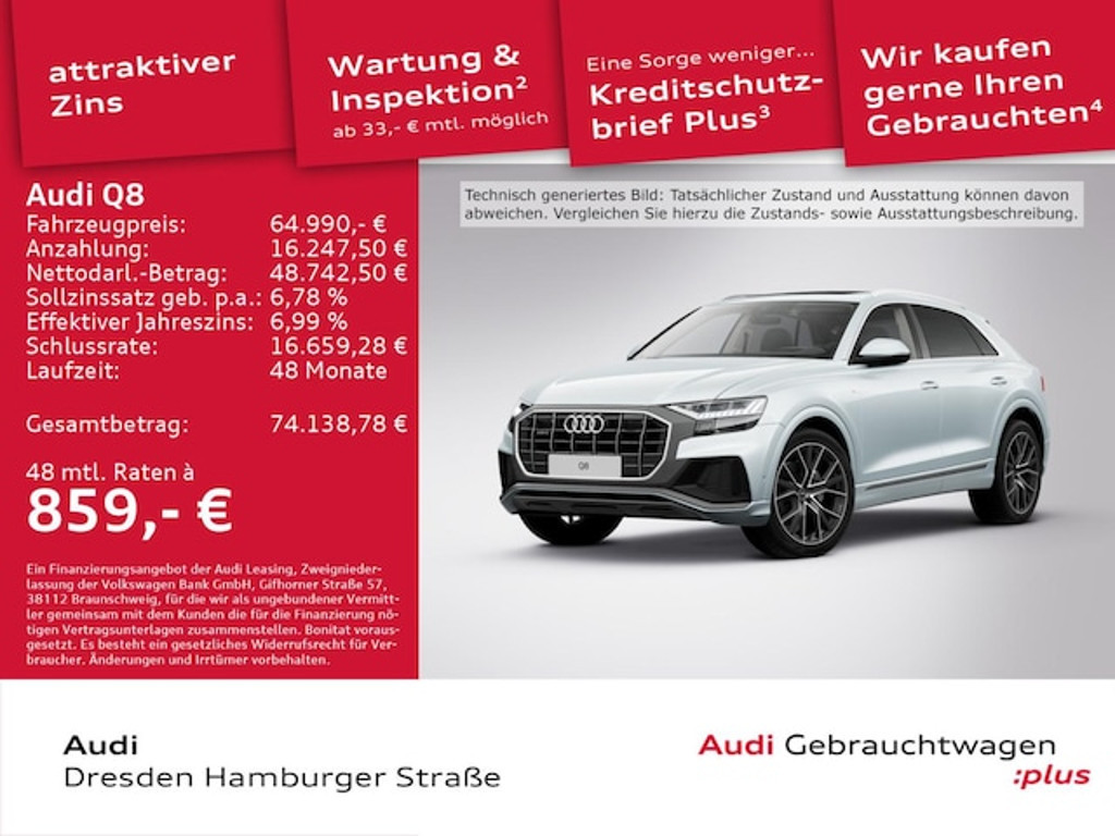 Audi Q8 Quattro 50 TDI