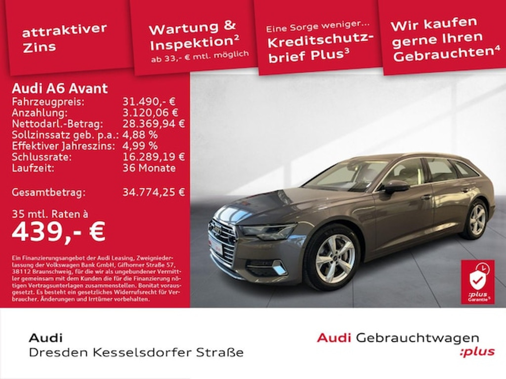 Audi A6 Avant Quattro S-Tronic Hybride 50 TFSI