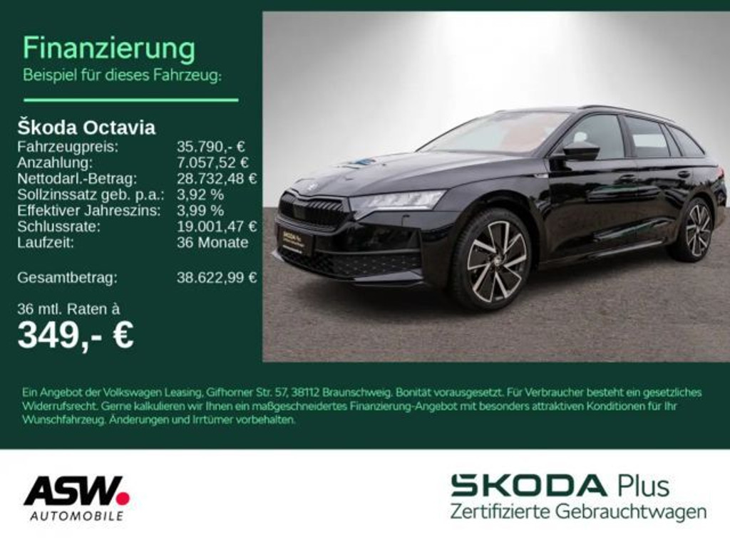 Skoda Octavia Combi Sportline 2.0 TDI