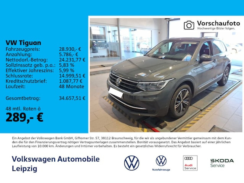 Volkswagen Tiguan DSG 2.0 TDI