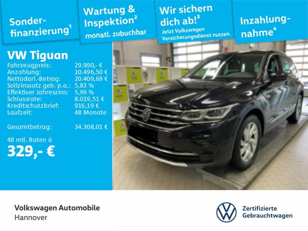 Volkswagen Tiguan DSG 1.5 TSI IQ.Drive Elegance Elegance
