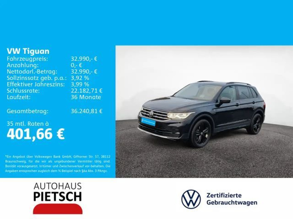 Volkswagen Tiguan 4Motion DSG Life 2.0 TSI