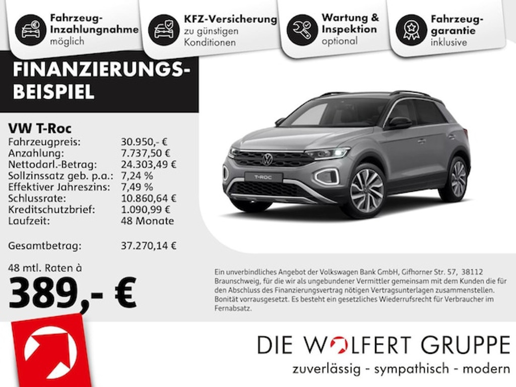 Volkswagen T-Roc DSG 2.0 TDI