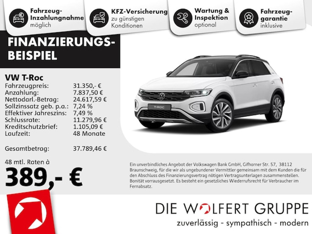 Volkswagen T-Roc DSG 2.0 TDI