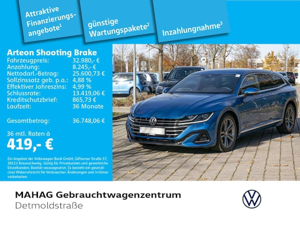 Volkswagen Arteon Shooting Brake R-Line 2.0 TDI