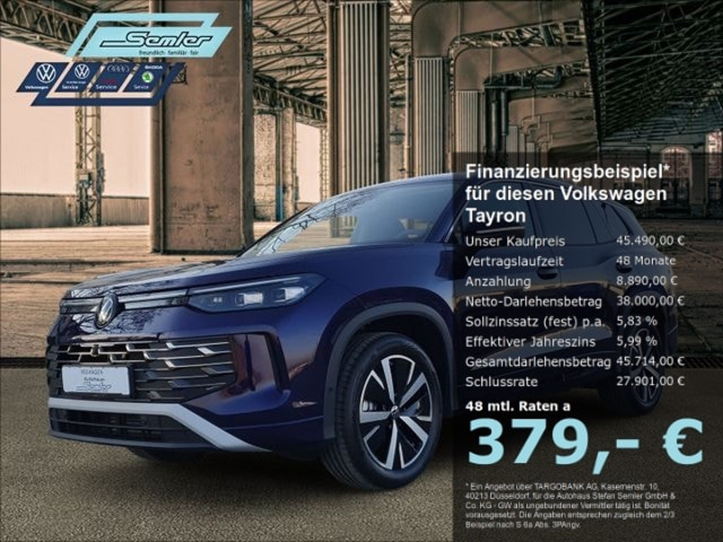 Volkswagen Tayron DSG 1.5 eTSI Elegance Elegance