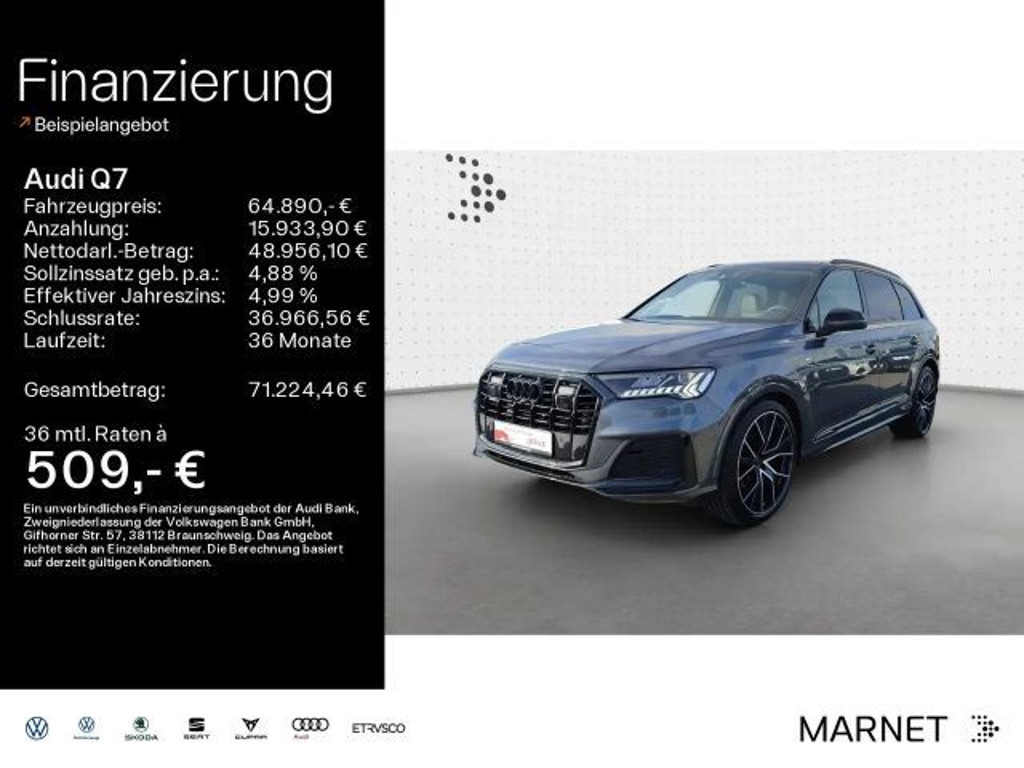 Audi Q7 Quattro Competition S-Line 50 TDI