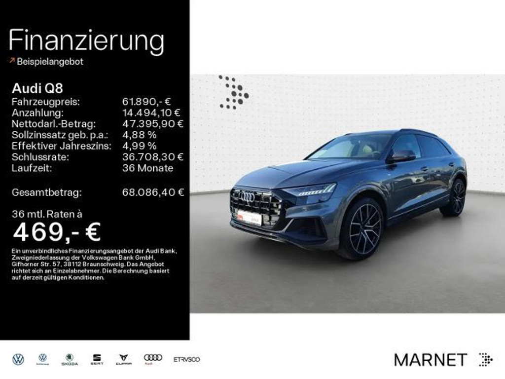 Audi Q8 Quattro S-Line 55 TFSI