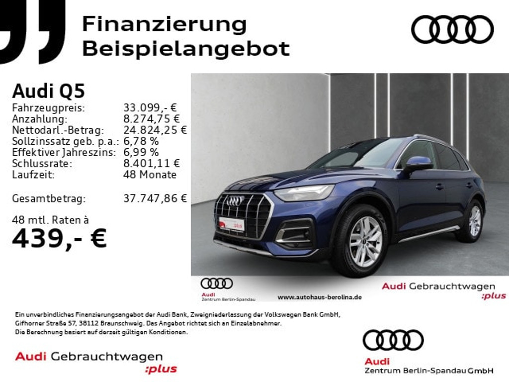 Audi Q5 S-Tronic 35 TDI