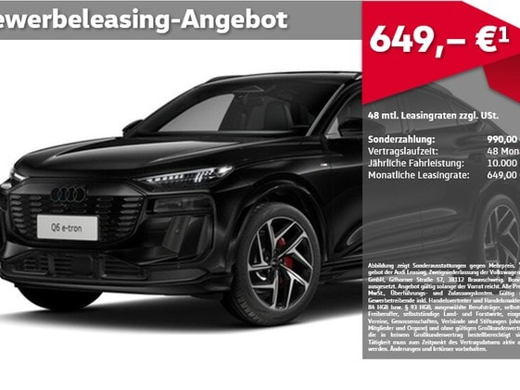 Audi Q6 e-tron Sportback Performance