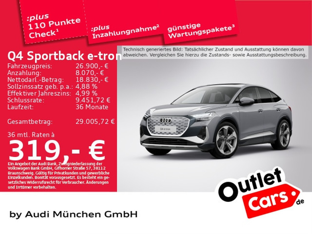 Audi Q4 e-tron Sportback 40