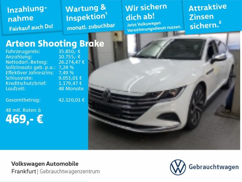 Volkswagen Arteon Shooting Brake 4Motion DSG IQ.Drive 2.0 TDI Elegance Elegance