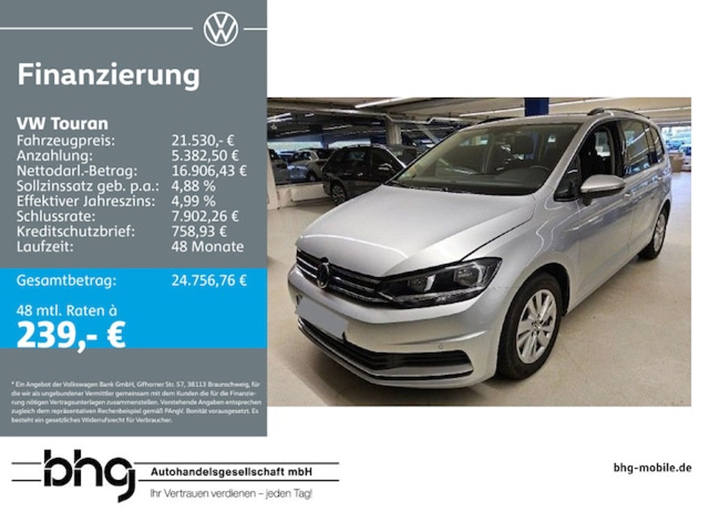 Volkswagen Touran Comfortline 1.5 TSI