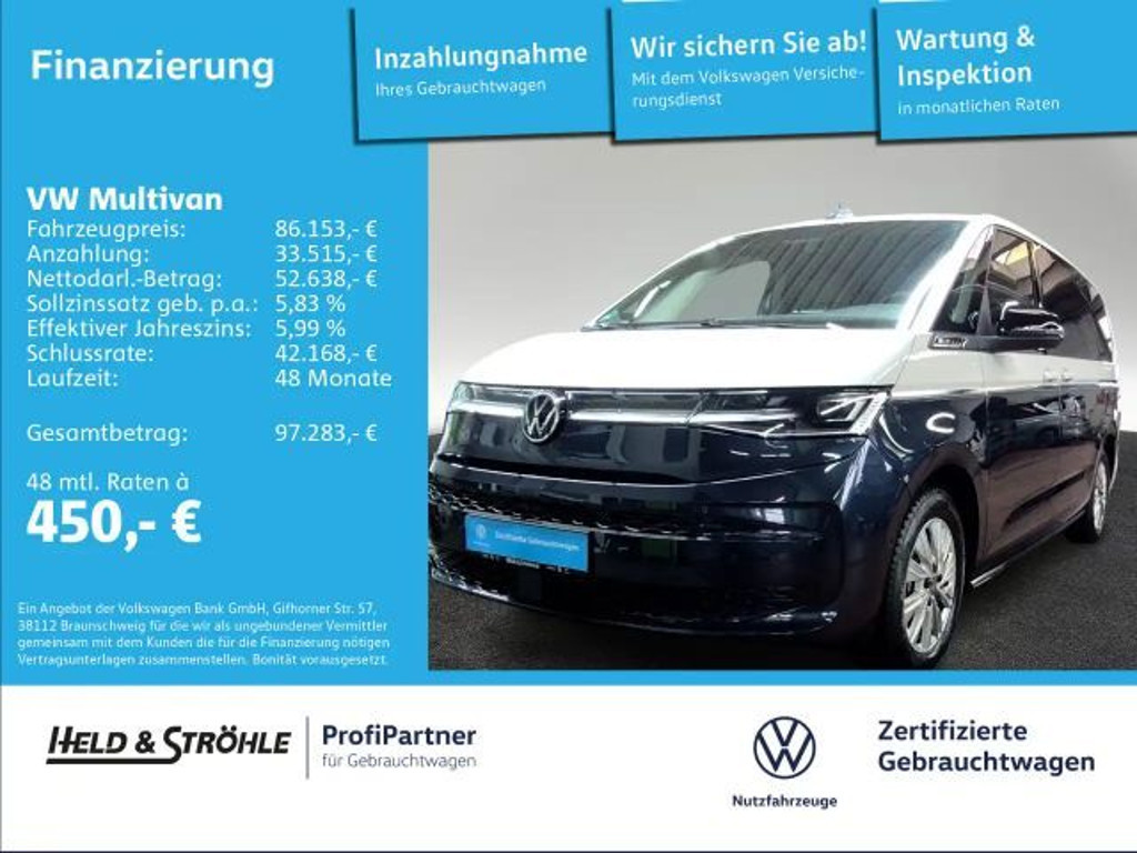 Volkswagen Multivan Style eHybrid T7