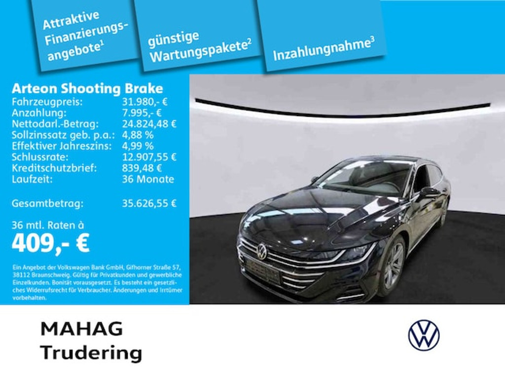 Volkswagen Arteon Shooting Brake DSG R-Line 2.0 TSI
