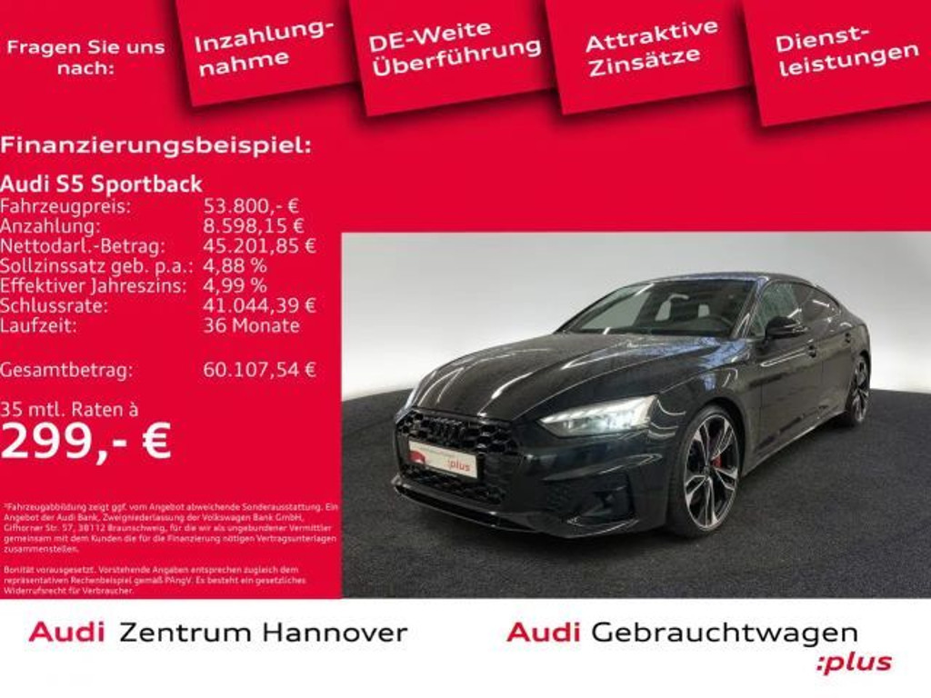 Audi S5 Quattro Competition 55 TDI