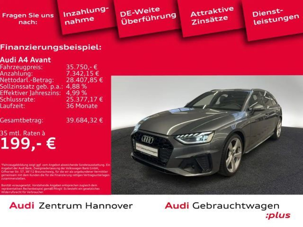 Audi A4 S-Line 2.0 TFSI