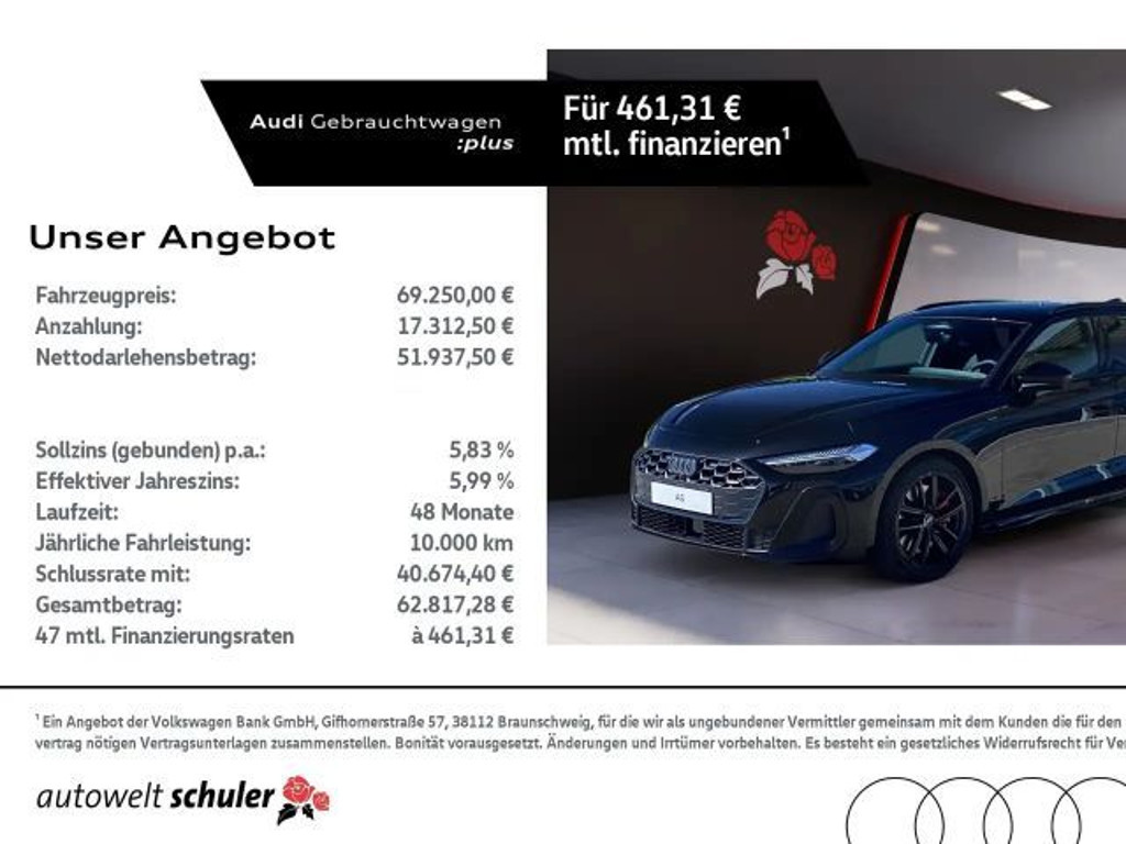 Audi A5 Avant Quattro Hybride 2.0 TFSI