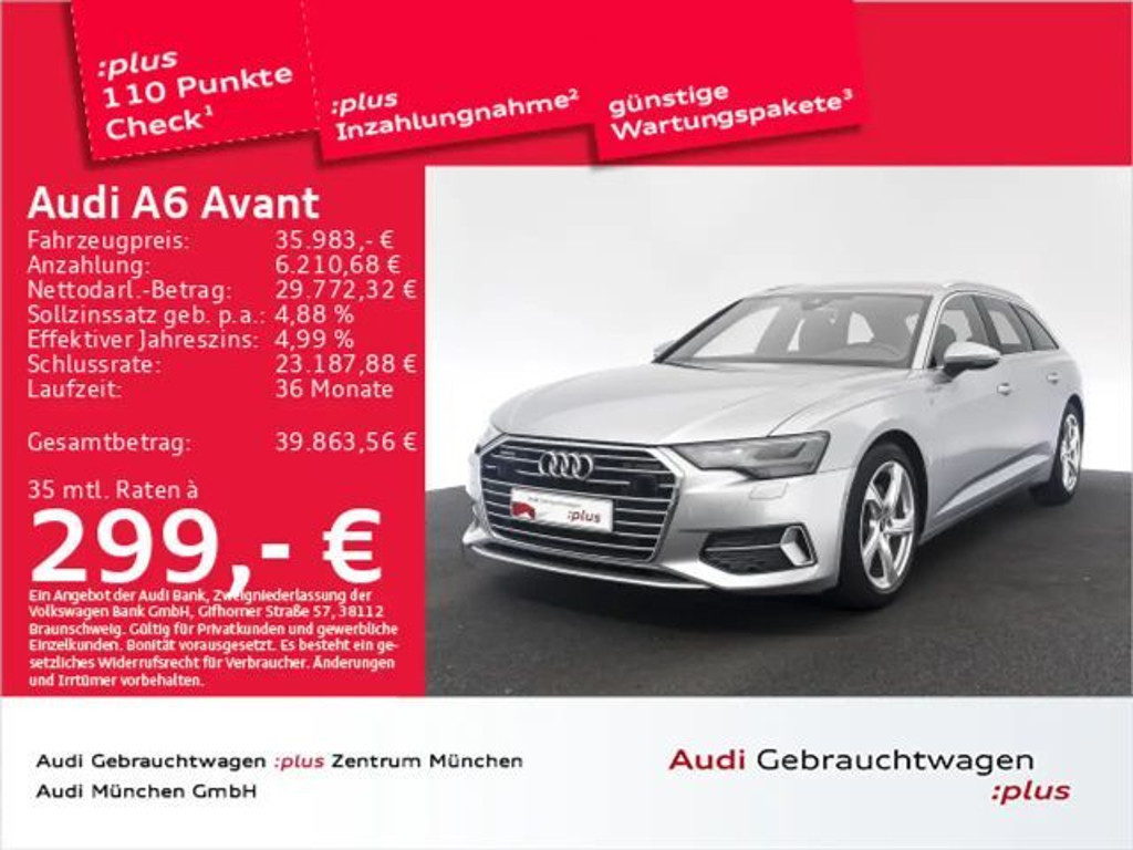 Audi A6 Quattro S-Line S-Tronic 40 TDI