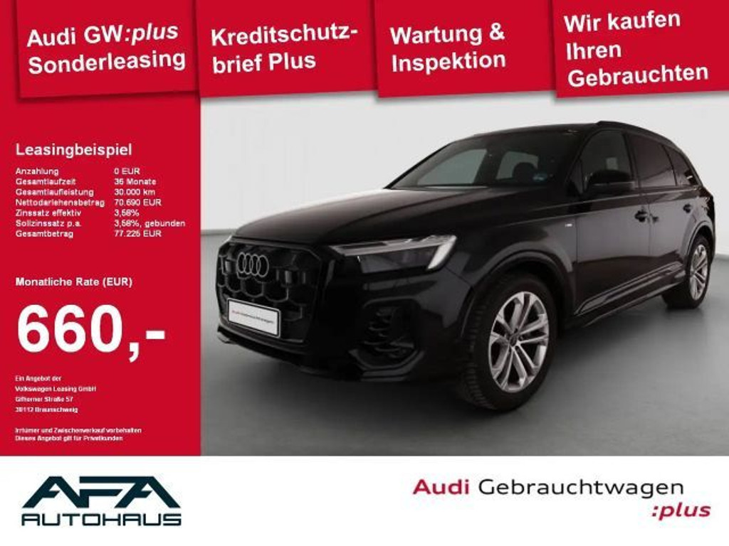 Audi Q7 Quattro S-Line 55 TFSI