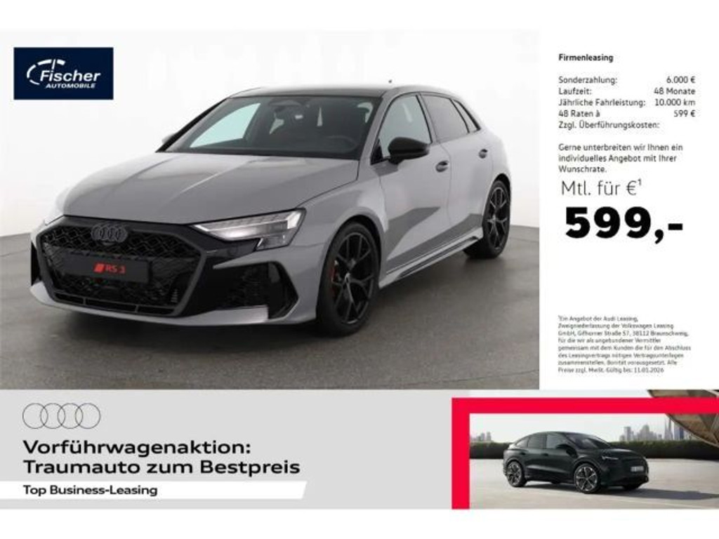 Audi RS3 Sportback Sedan Quattro