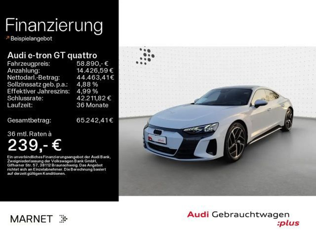 Audi e-tron GT *Navi*Matrix*Alu*HUD*B&O*PDC*Pa