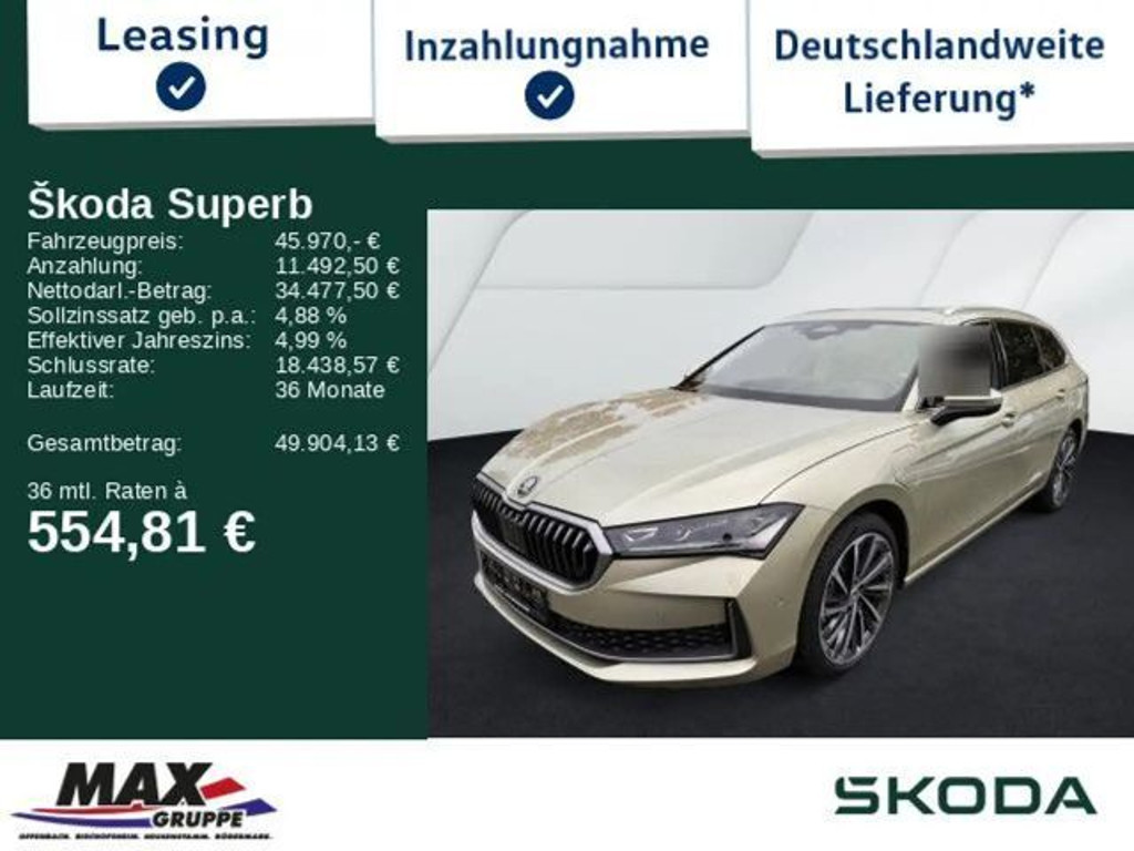Skoda Superb Combi iV 1.5 TSI